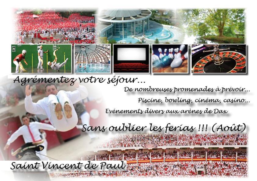 Dax Location Maison Avec Spa Saint-Vincent-de-Paul  المظهر الخارجي الصورة